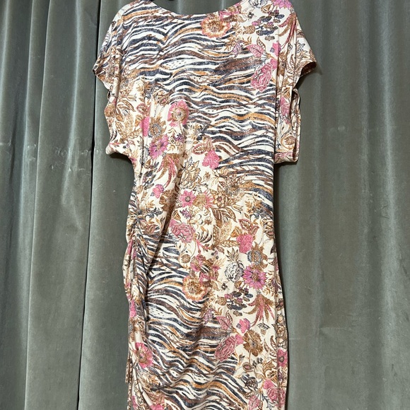 1. Anthropolgie - Daily Practice Side Rouche Tie Dress - XL - EUC (worn twice) - Picture 4 of 4